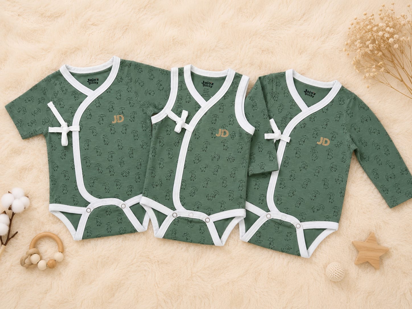 Minty Ducky - set of 3
